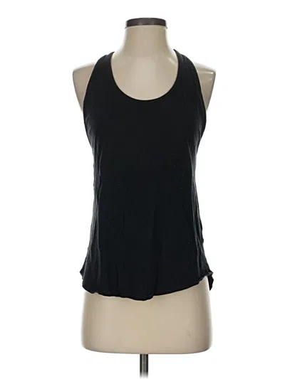 Pre-owned Prana Sleeveless Top Black Halter Neckline Tops