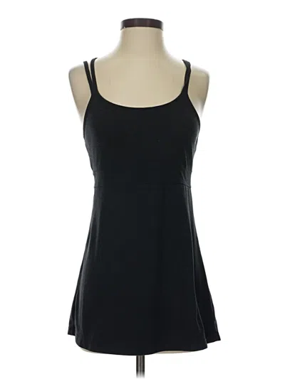 Pre-owned Prana Sleeveless Top Black Halter Neckline Tops
