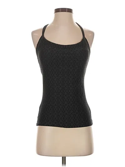 Pre-owned Prana Sleeveless Top Black Halter Neckline Tops