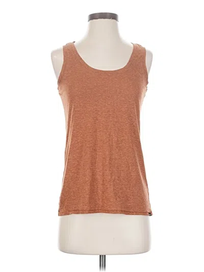Pre-owned Prana Sleeveless Top Brown Scoop Neck Tops
