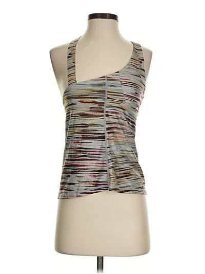 Pre-owned Prana Sleeveless Top Gray Halter Neckline Tops