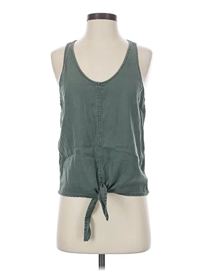 Pre-owned Prana Sleeveless Top Green Halter Neckline Tops