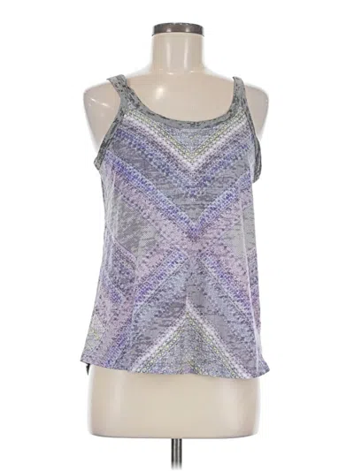 Pre-owned Prana Sleeveless Top Purple Sweetheart Neckline Tops