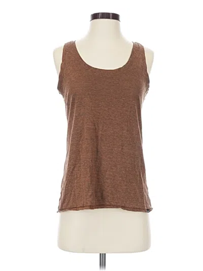 Pre-owned Prana Sleeveless T-shirt In Brown