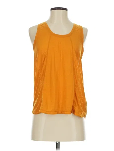 Pre-owned Prana Sleeveless T-shirt In Orange