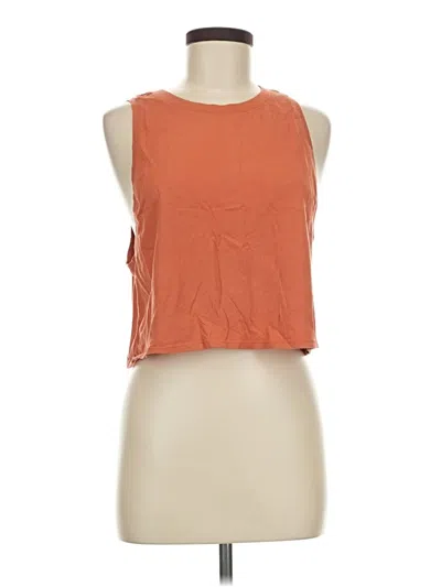 Pre-owned Prana Sleeveless T-shirt In Orange