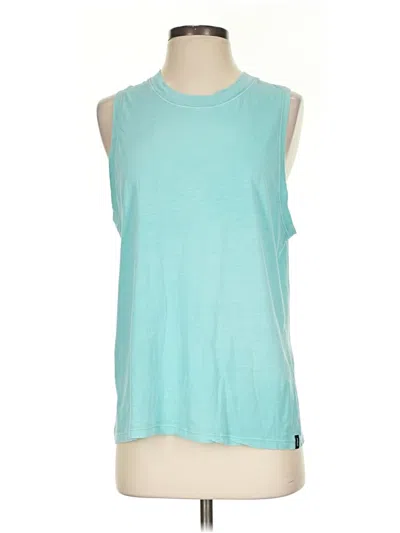 Pre-owned Prana Sleeveless T-shirt In Teal
