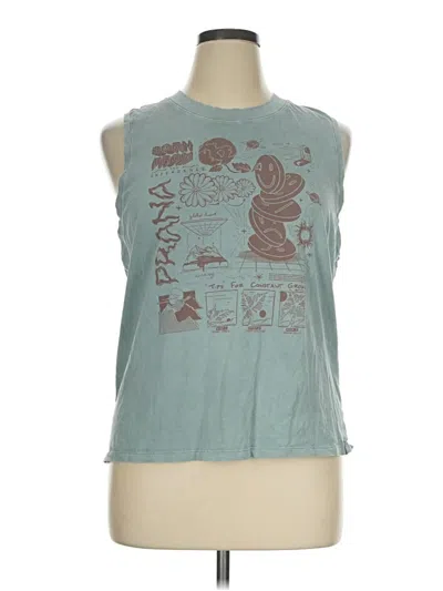 Pre-owned Prana Sleeveless T-shirt In Teal
