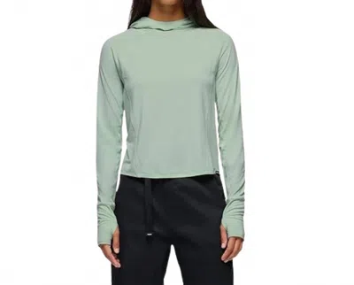 Prana Sol Searcher Sun Hoodie In Bio Mint In Green