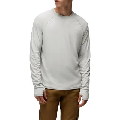 Prana Sol Shade Long Sleeve Performance T-shirt In Gray