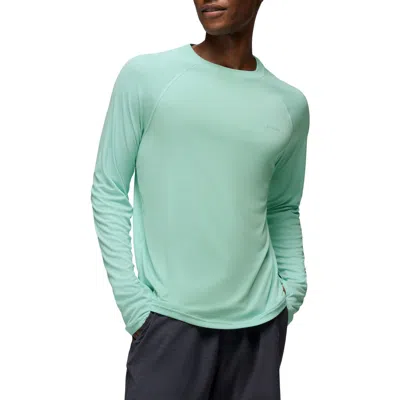 Prana Sol Shade Long Sleeve Performance T-shirt In Green
