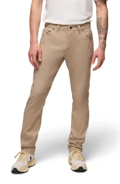 Prana Stretch Zion™ 5-pocket Tapered Pants In Sandbar