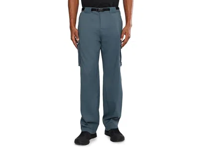 Prana Stretch Zion Cargo Relaxed Men's Casual Pants Grey Blue: 32 34, Elastane/nylon