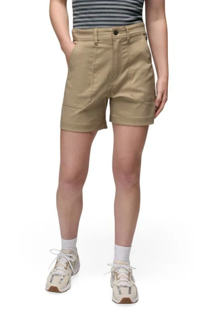 Prana Stretch Zion Cargo Shorts In Neutral