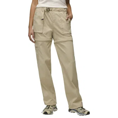 Prana Stretch Zion Convertible Pant In Sandstone In Brown