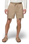 Prana Stretch Zion™ Drawstring Waist Shorts In Sandbar