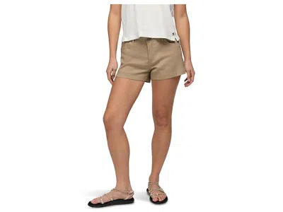 Prana Stretch Zion Halle Shorts In Sand