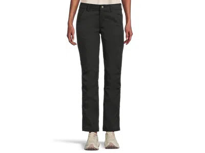 Prana Stretch Zion Mid Rise Pants In Black