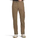 Prana Stretch Zion Pants Men's Brown Belted Waist Straight Leg Jdm1920 In Brown