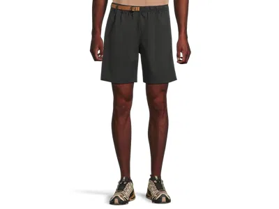 Prana Stretch Zion Pull On Shorts In Black
