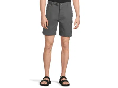 Prana Stretch Zion Shorts In Gray