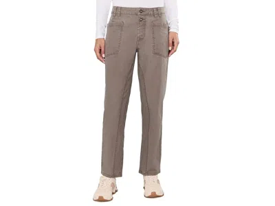 Prana Suton Mid-rise Pants Women's Clothing Mud: 4 28, Cotton/spandex In Gray