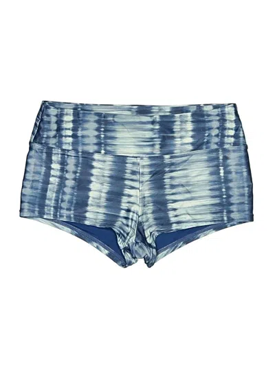 Pre-owned Prana Swimsuit Bottoms In Blue
