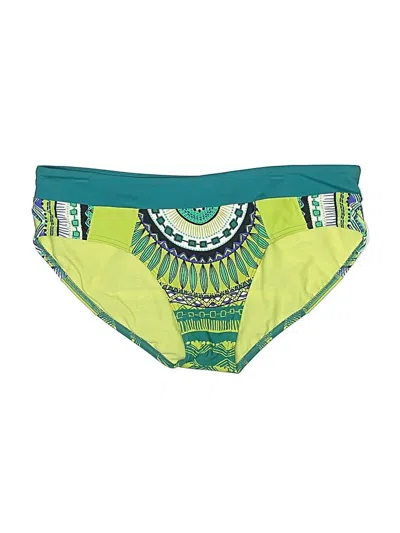 Pre-owned Prana Swimsuit Bottoms In Green