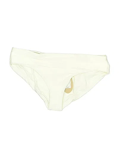 Pre-owned Prana Swimsuit Bottoms In White