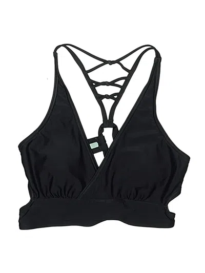 Pre-owned Prana Swimsuit Top Black Swimwear