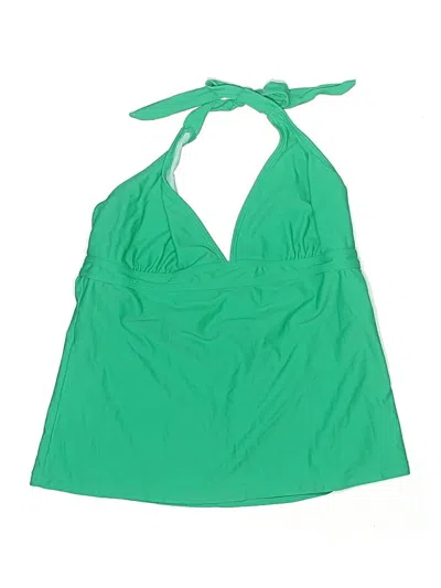 Pre-owned Prana Swimsuit Top Green Swimwear