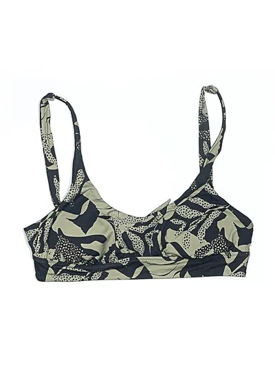 Pre-owned Prana Swimsuit Top Green Swimwear