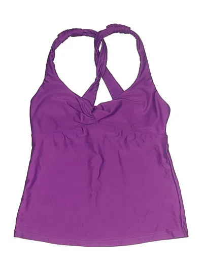 Pre-owned Prana Swimsuit Top Purple Swimwear