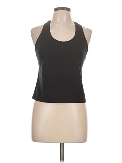 Pre-owned Prana Tank Top Black Halter Neckline Tops