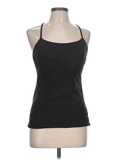 Pre-owned Prana Tank Top Black Halter Neckline Tops