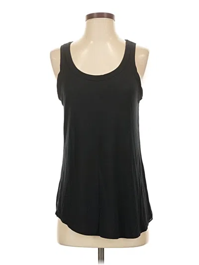 Pre-owned Prana Tank Top Black Halter Neckline Tops