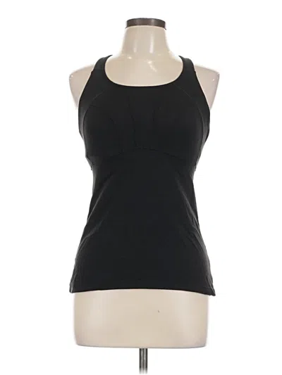 Pre-owned Prana Tank Top Black Halter Neckline Tops