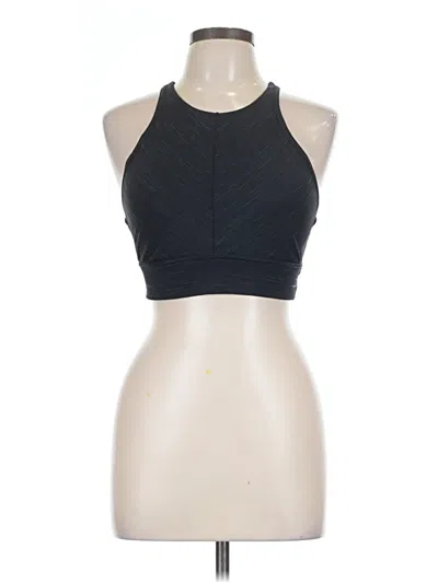 Pre-owned Prana Tank Top Black Halter Neckline Tops