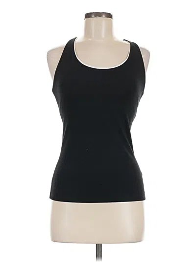 Pre-owned Prana Tank Top Black Halter Neckline Tops