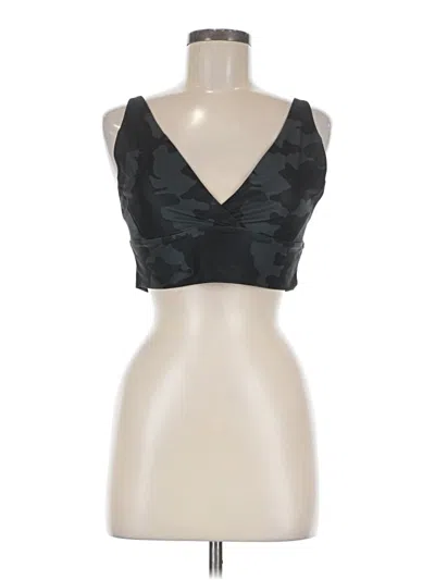 Prana Tank Top Black Plunge Neckline Tops