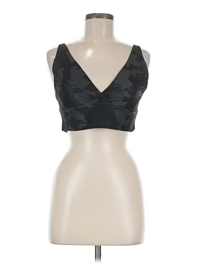 Pre-owned Prana Tank Top Black Plunge Neckline Tops