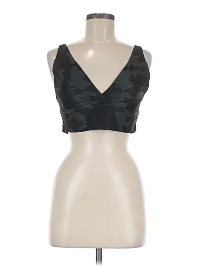 Prana Tank Top Black Plunge Neckline Tops