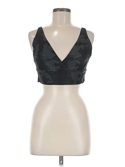 Prana Tank Top Black Plunge Neckline Tops