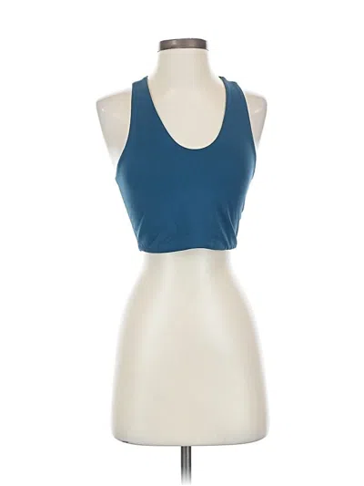 Pre-owned Prana Tank Top Blue Halter Neckline Tops