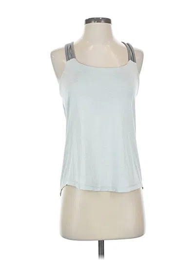 Pre-owned Prana Tank Top Blue Halter Neckline Tops