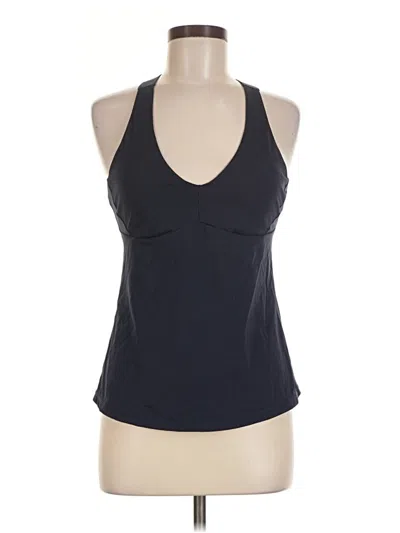 Pre-owned Prana Tank Top Blue Halter Neckline Tops