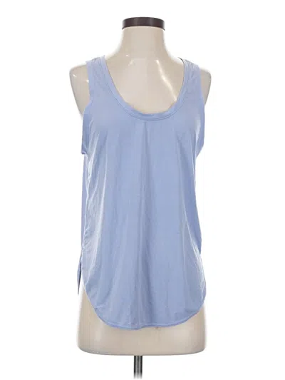 Pre-owned Prana Tank Top Blue Scoop Neck Tops