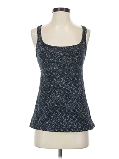 Pre-owned Prana Tank Top Blue Strapless Neckline Tops