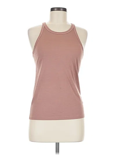 Pre-owned Prana Tank Top Brown Halter Neckline Tops