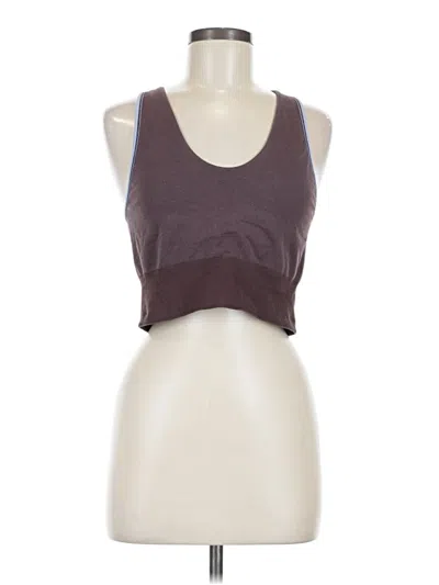 Pre-owned Prana Tank Top Brown Strapless Neckline Tops